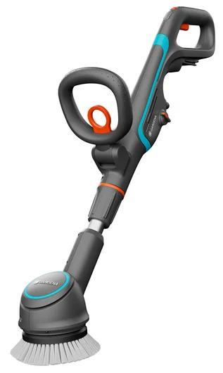 Brosse de terrasse Gardena AquaBrush Compact 02/18V P4A Solo; 18 V (sans batterie et chargeur)