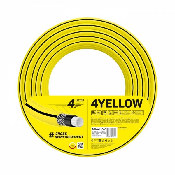 Tuyau Cellfast YELLOW 10-522; 50 m; 3/4''