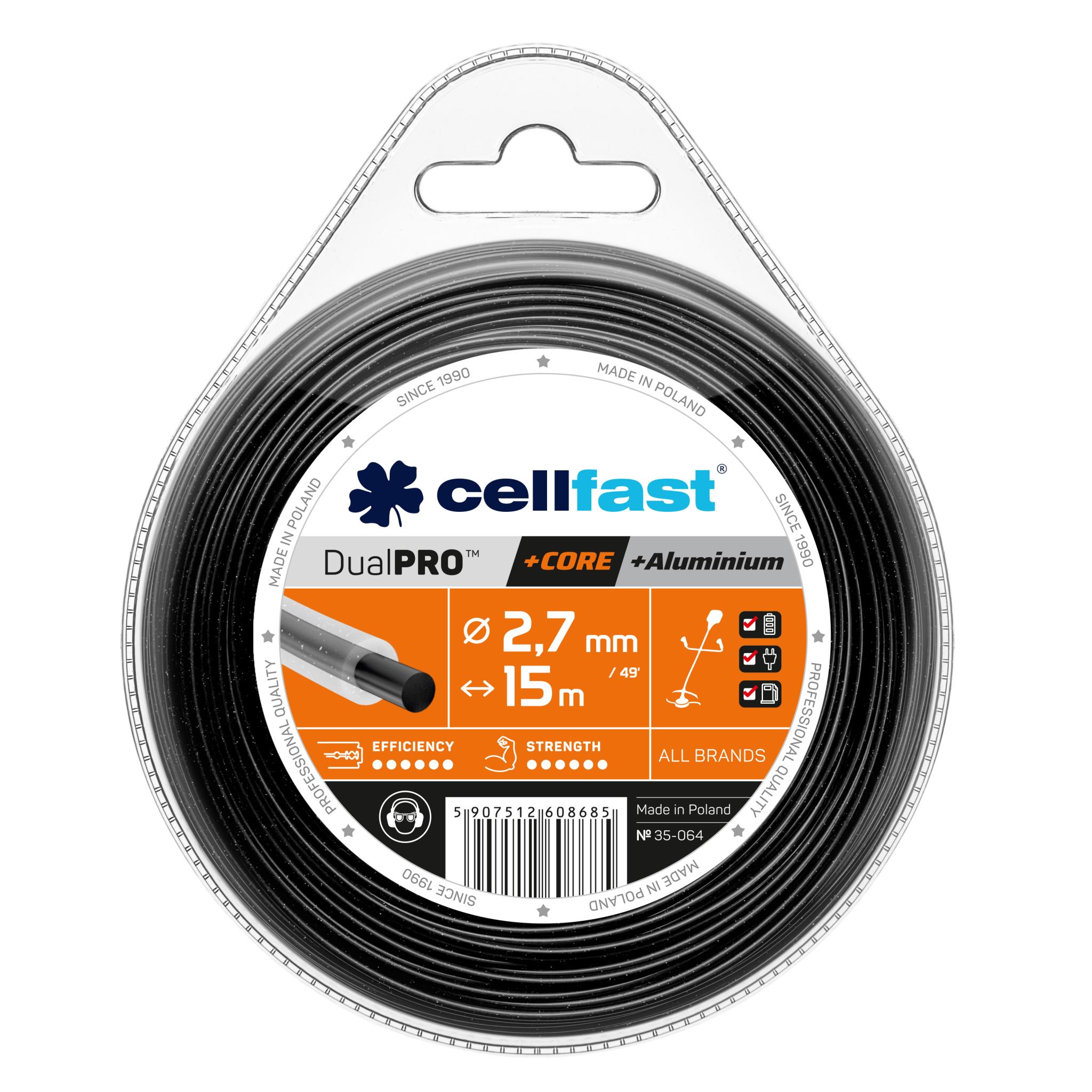 Fil de coupe Cellfast Dual PRO; 15 m; 2,7 mm