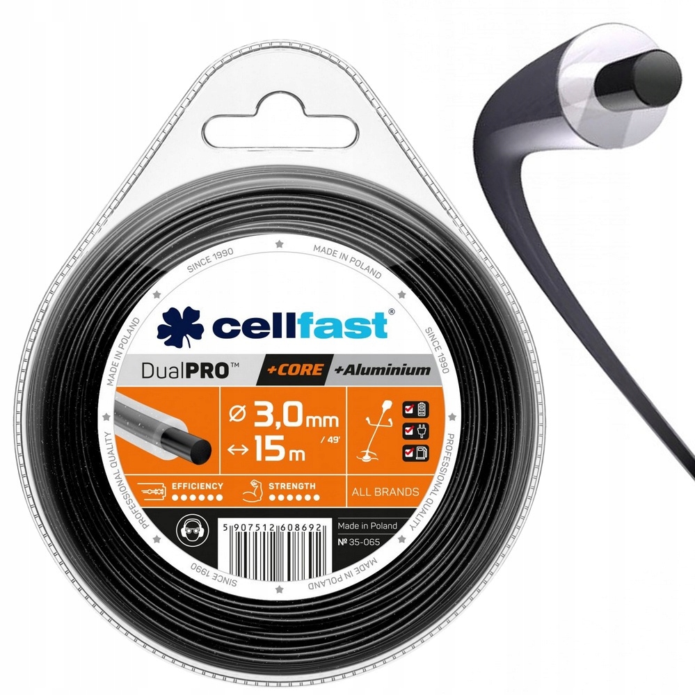 Fil de coupe Cellfast Dual PRO; 15 m; 3 mm