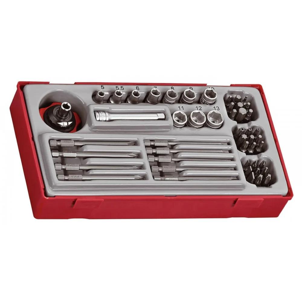 Jeu d'accessoires de tournevis Teng Tools TT1448; 48 unités