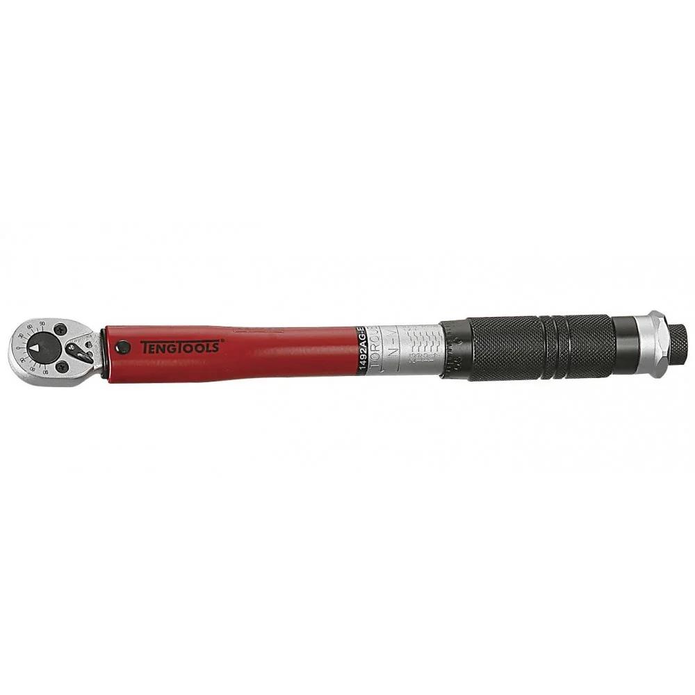 Clé dynamométrique Teng Tools 1492AG-E; 1/4''; 5-25 Nm; 277 mm