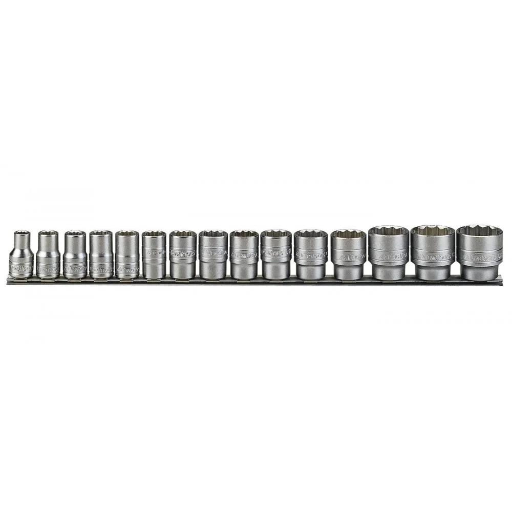 Jeu de clés à douille Teng Tools M1215AF; 1/2''; 15 unités