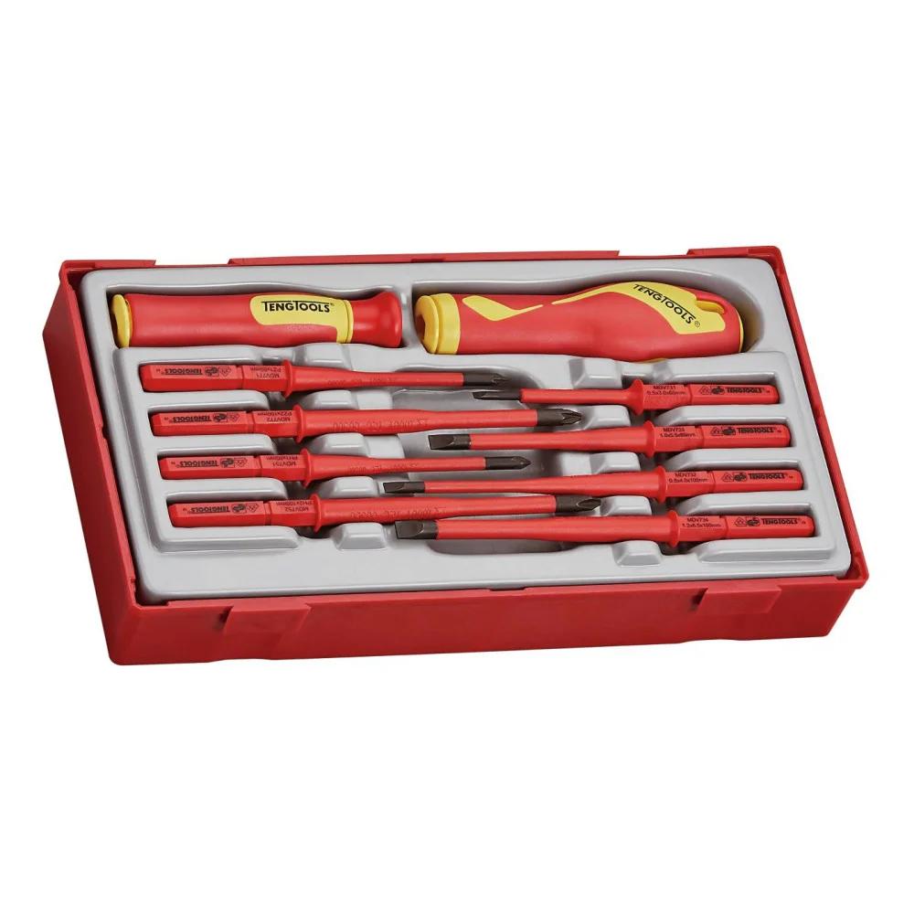 Ensemble de tournevis Teng Tools TTV710N; 10 unités
