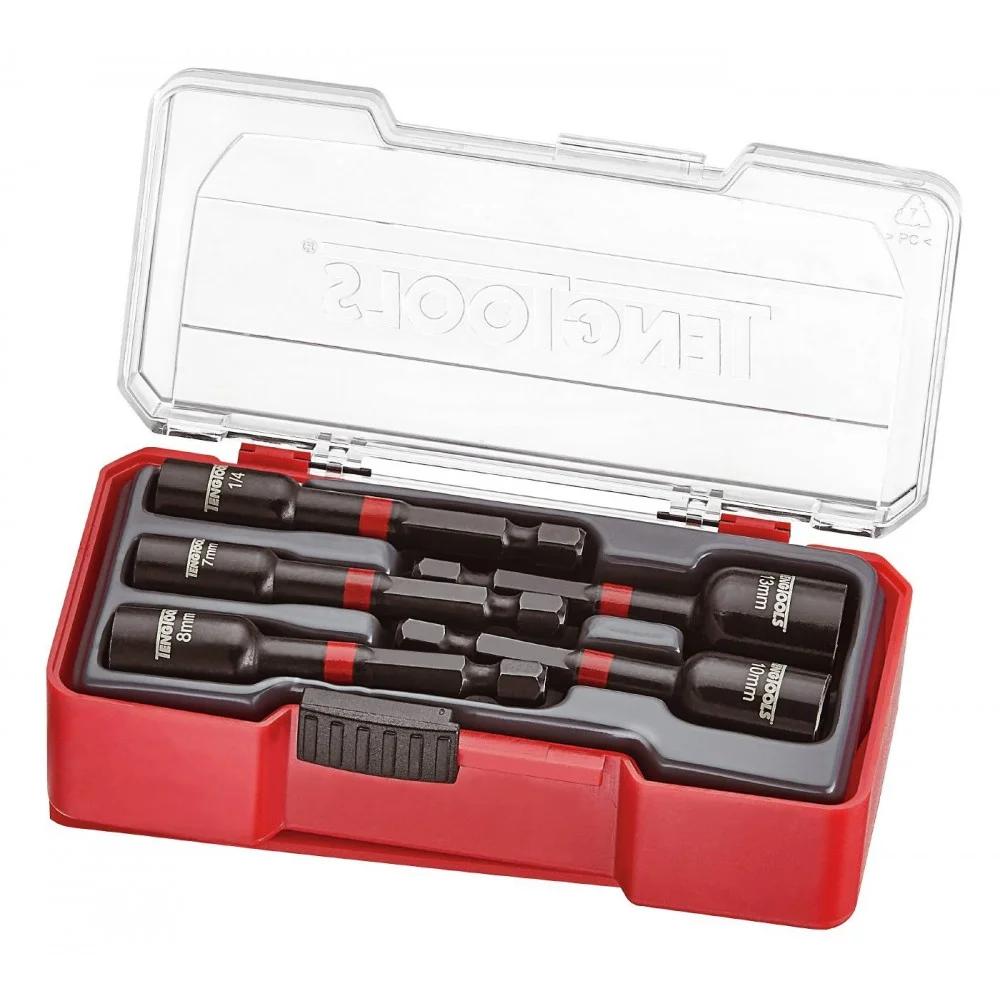 Jeu de clés à douille Teng Tools TJNS05; 1/4''; 5 unités