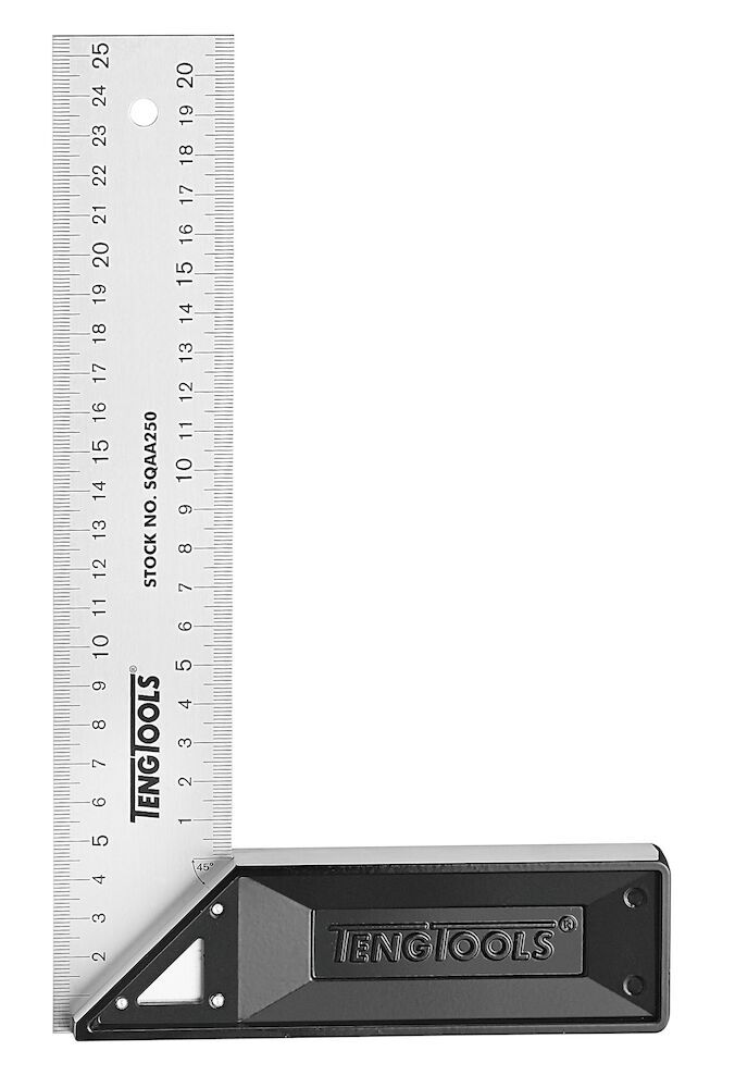 Équerre d'ingénieur Teng Tools SQAA200; 200 mm