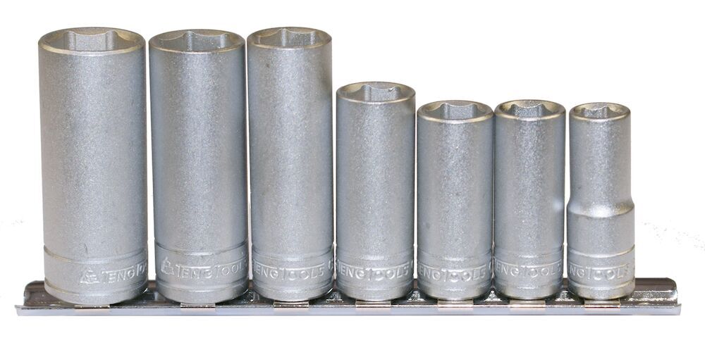 Jeu de clés à douille Teng Tools M3807; 3/8''; 7 unités