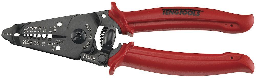 Pince à dénuder Teng Tools CP53; 180 mm