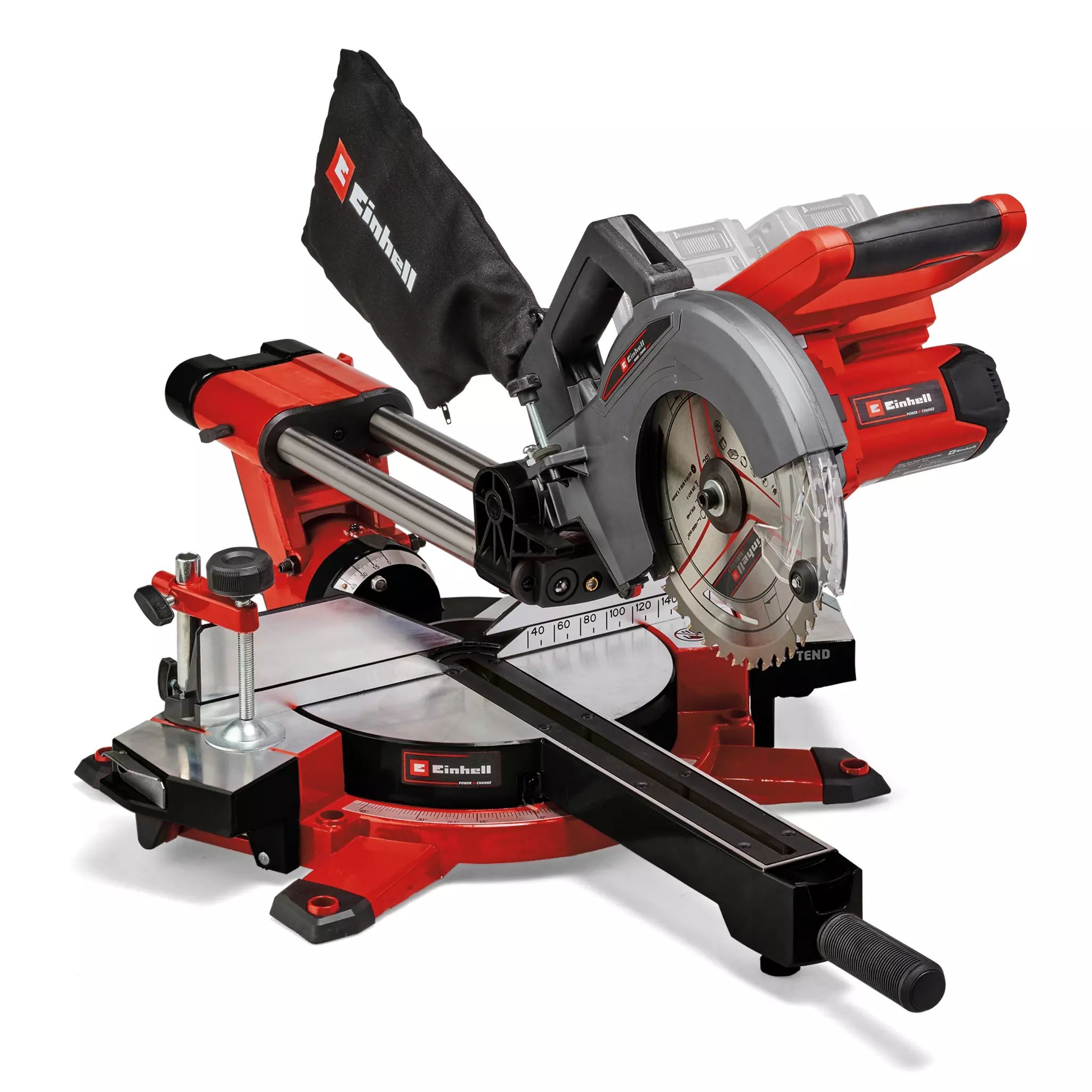 Scie à onglets composés Einhell TE-SM 36/210 Li - Solo; 2x18 V (sans batterie et chargeur)