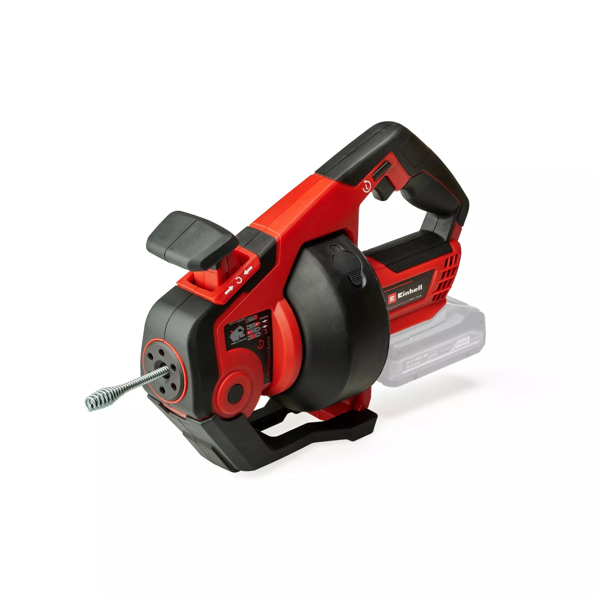 Nettoyeur de tuyaux d'eaux usées Einhell TE-DA 18/760 Li Solo; 18 V (sans batterie et...