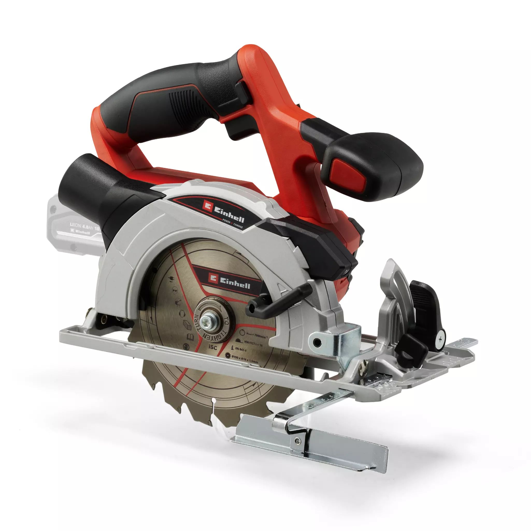 Scie circulaire sans fil Einhell TE-CS 18/150 Li - Solo; 18 V (sans batterie et...