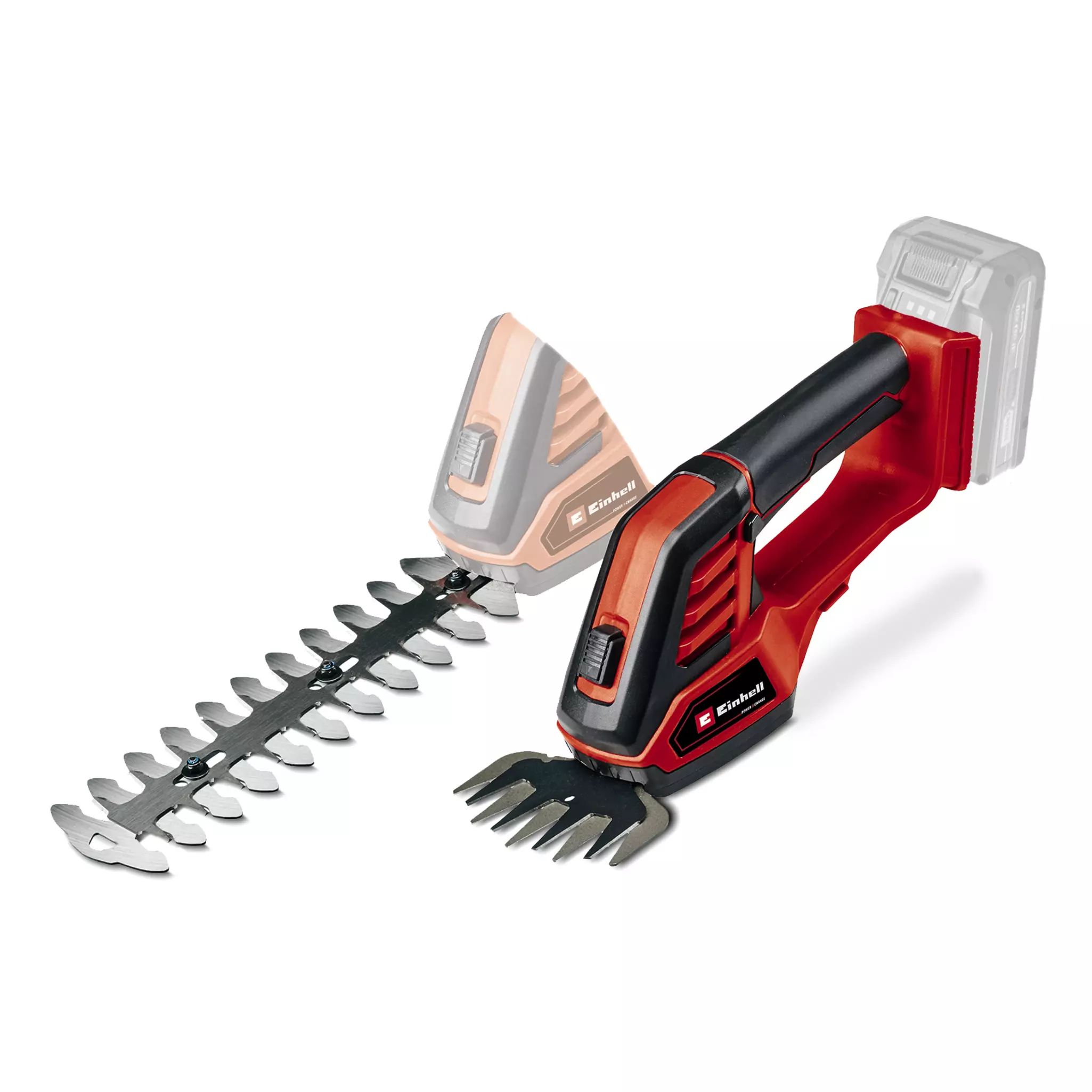 Haie et cisaillement d'herbe Einhell GE-CG 18/100 Li-Solo; 18 V (sans batterie et chargeur)