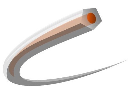 Fil de coupe Husqvarna CORE CUT; 3 mm; 10 m