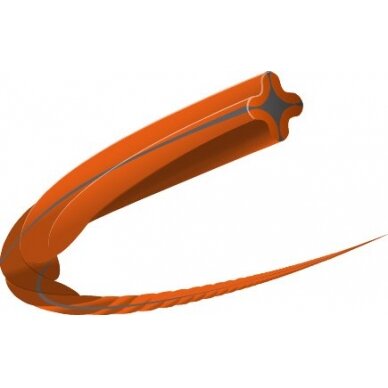 Fil de coupe Husqvarna WHISPER TWIST; 3 mm; 9 m