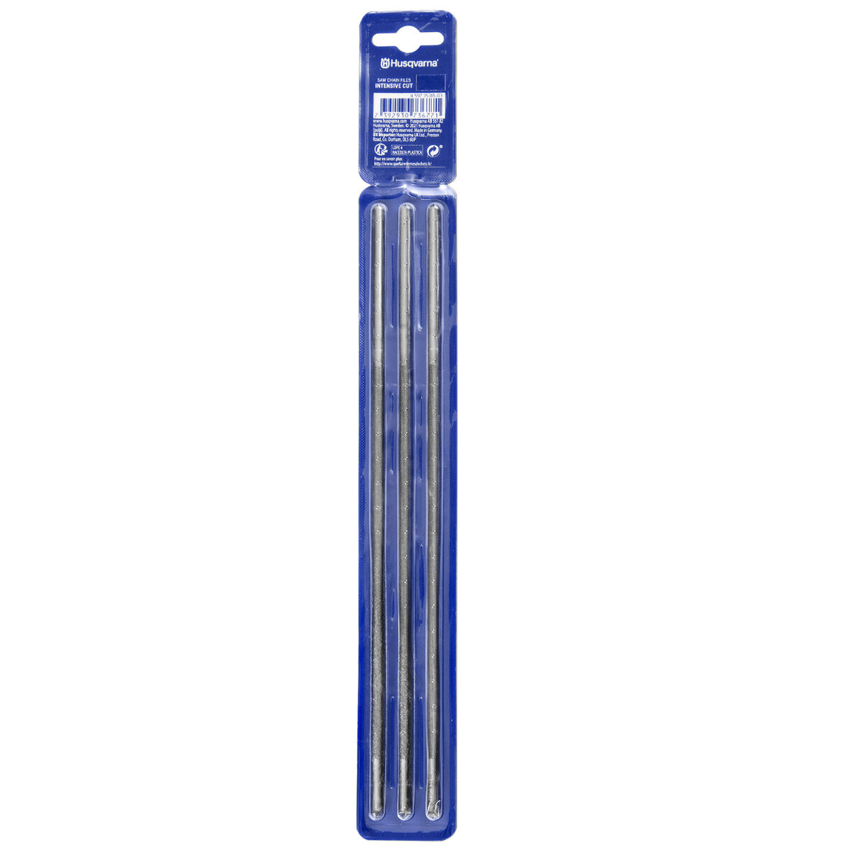 Chaîne nette fichier Husqvarna 5973555-01; 4,5 mm; 3 unités