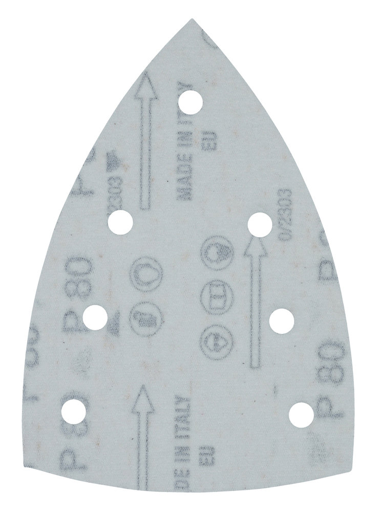 Papier de sable Makita E-23438; 100x150 mm; K80; 10 unités