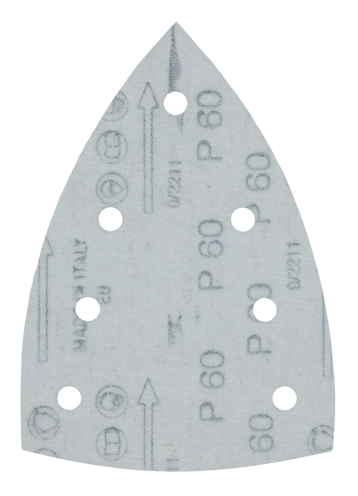 Papier de sable Makita E-23422; 100x150 mm; K60; 10 unités
