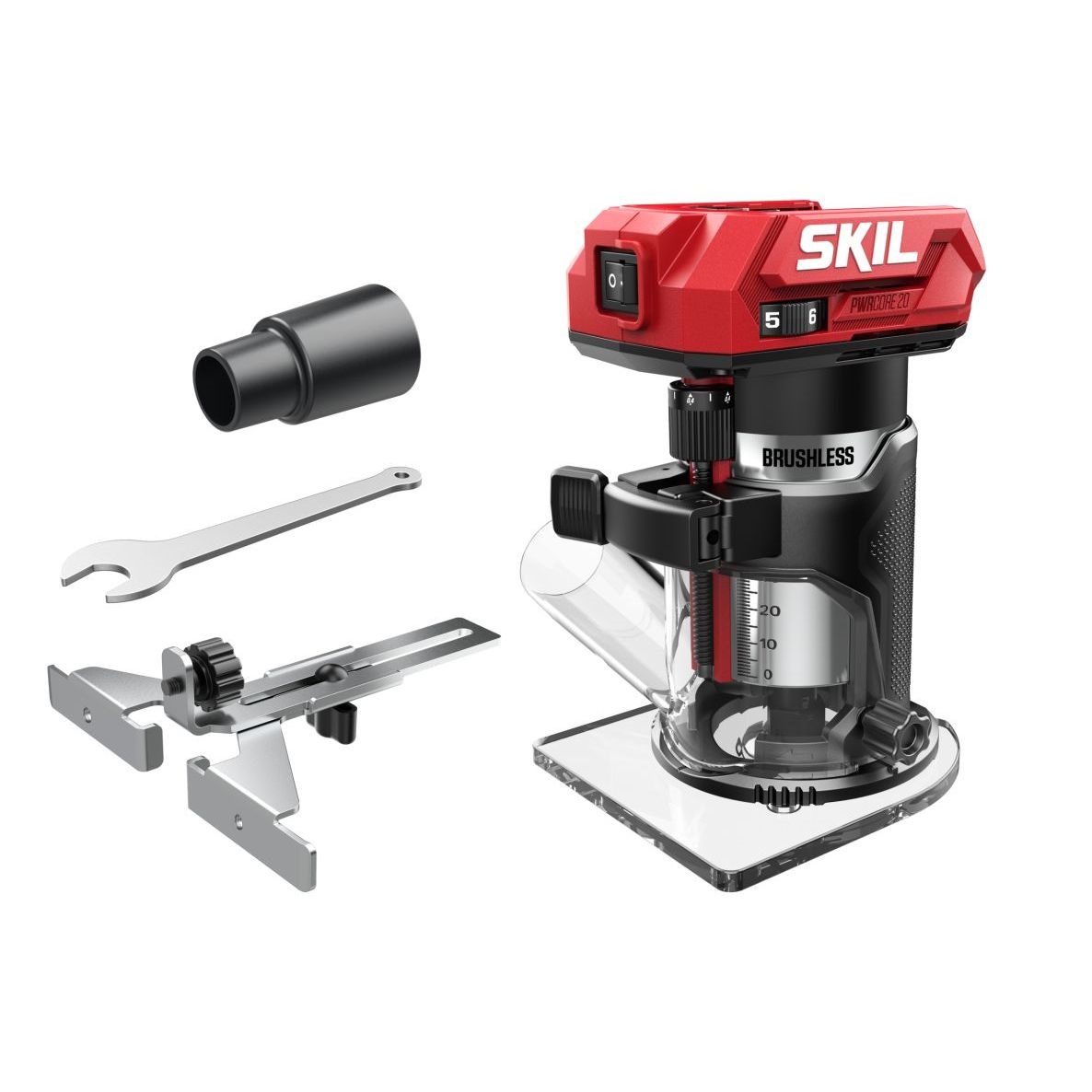 Routeur sans fil Skil 3170 CA; 20 V (sans batterie et chargeur)