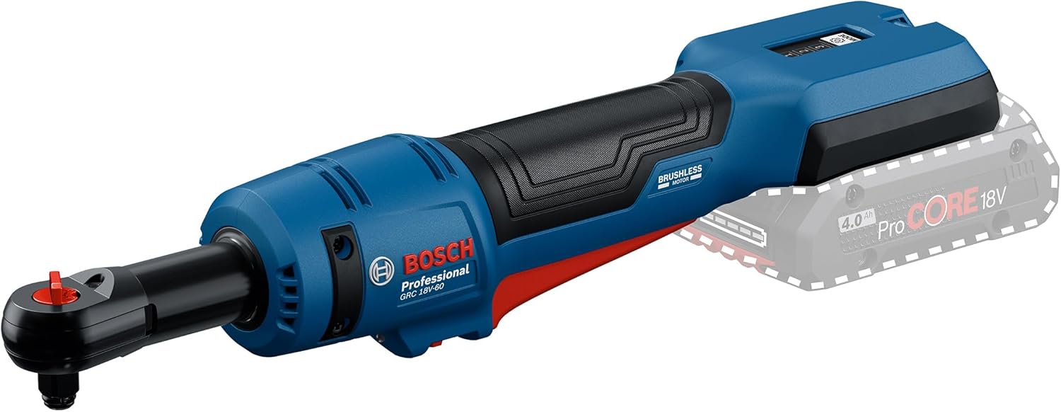 Clé à cliquet sans fil Bosch GRC 18V-60 Professional; 18 V (sans batterie et chargeur)