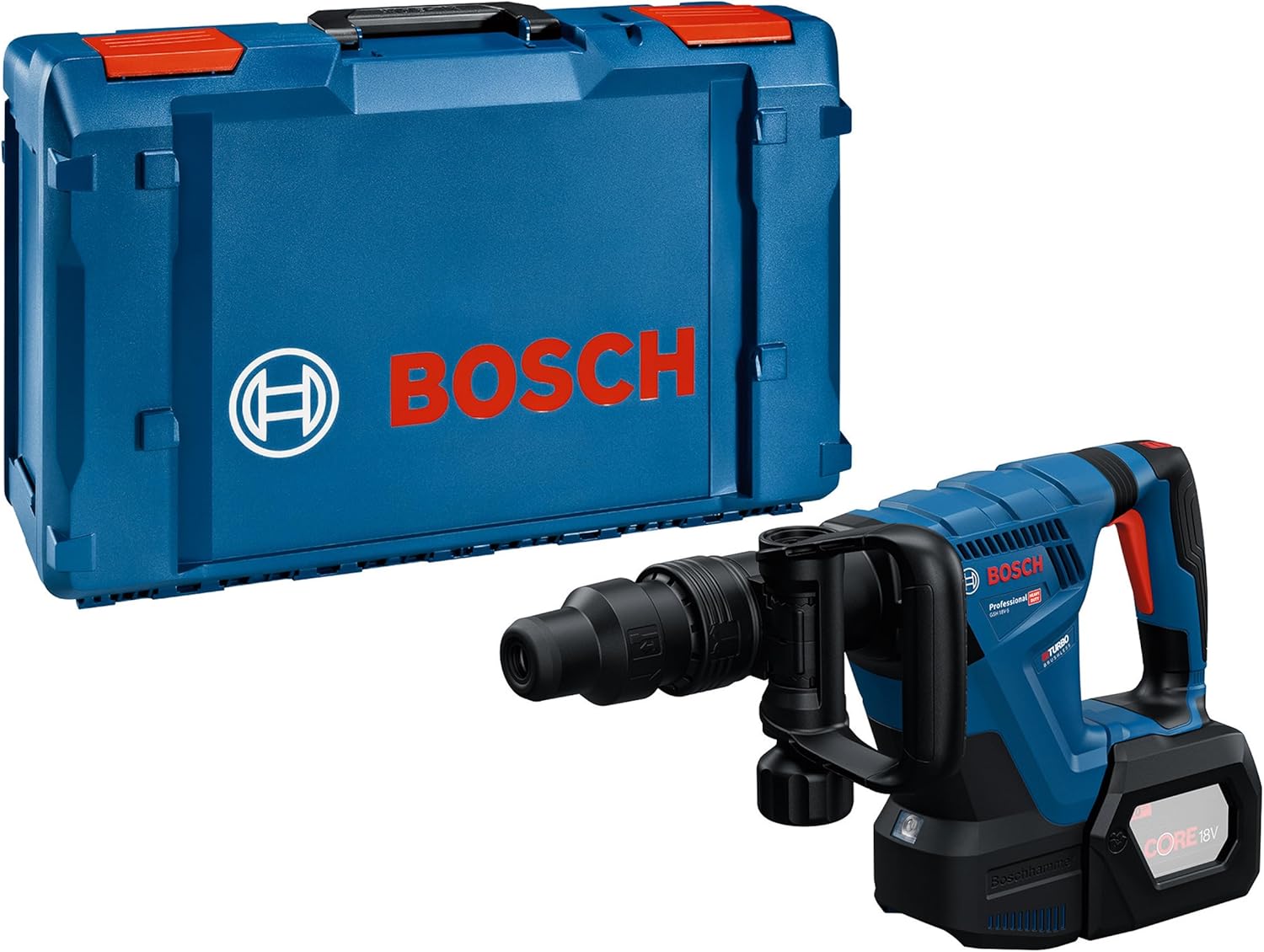 Perceuse à percussion sans fil Bosch GSH 18V-5 Professional; 8,5 J; SDS-max; 18 V (sans batterie et chargeur)