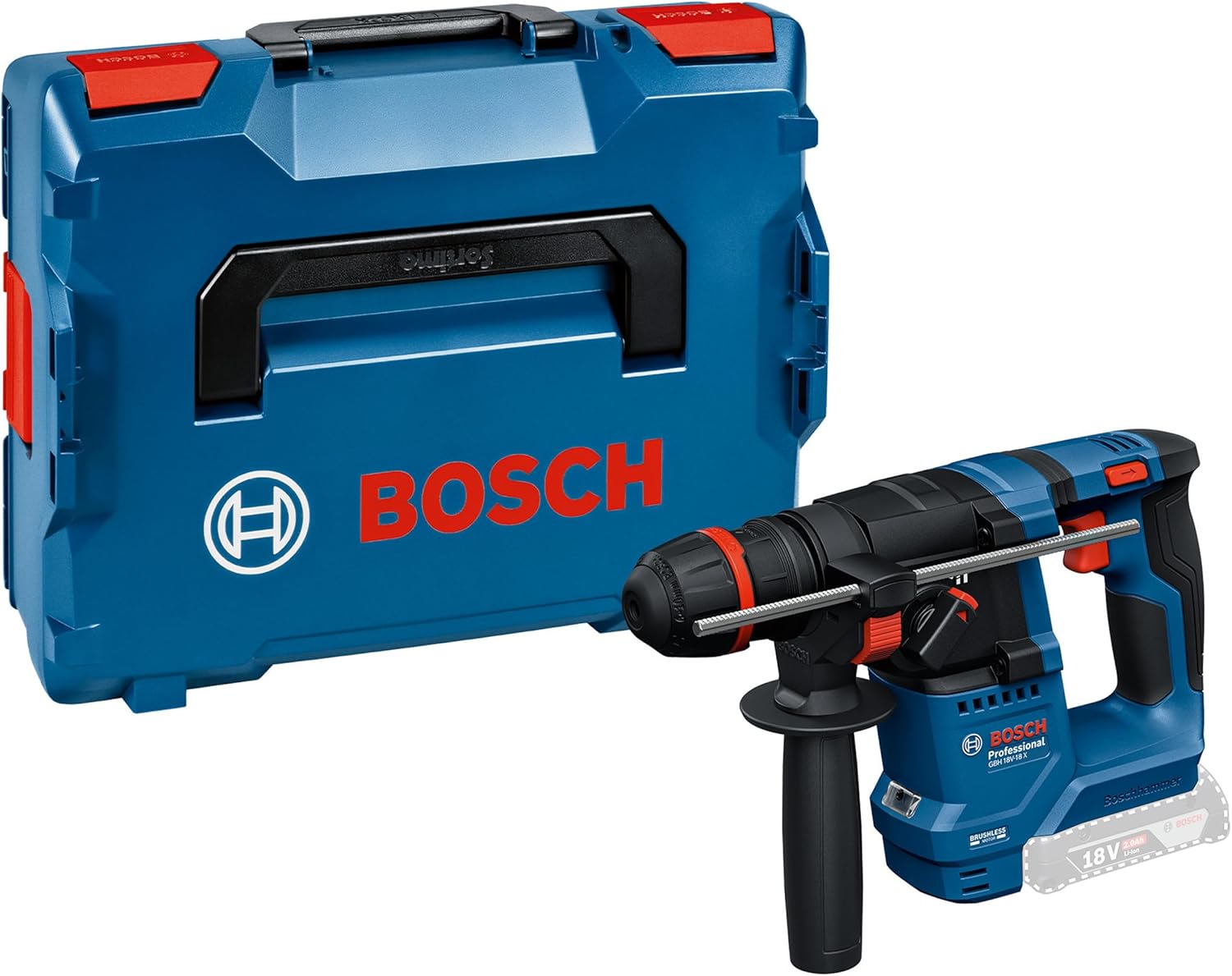 Perceuse à percussion sans fil Bosch GBH 18V-18; 1,5 J; SDS-plus; 18 V (sans batterie et chargeur)