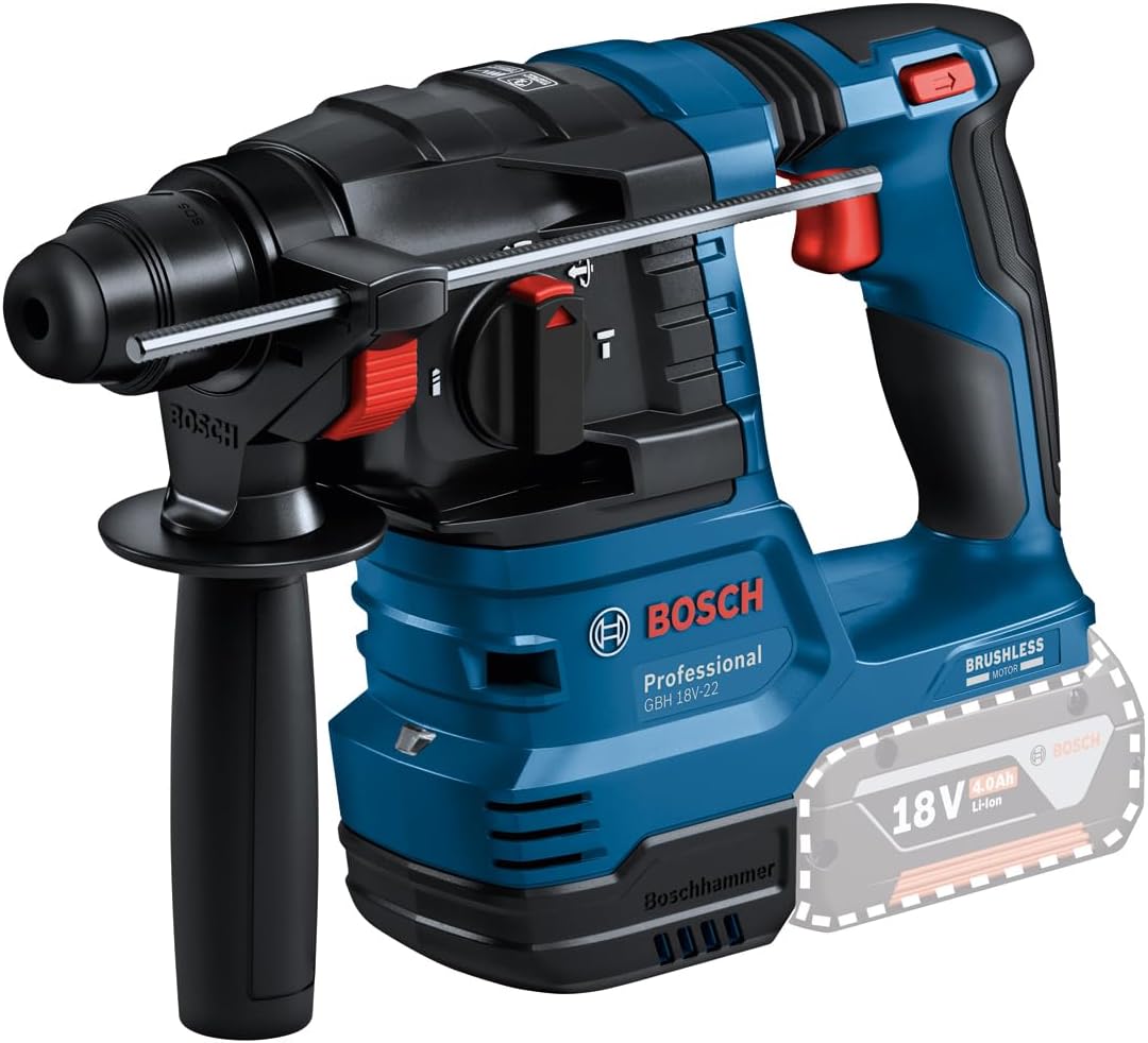 Perceuse à percussion sans fil Bosch GBH 18V-22 X Professional; 2 J; 18 V (sans batterie et chargeur)