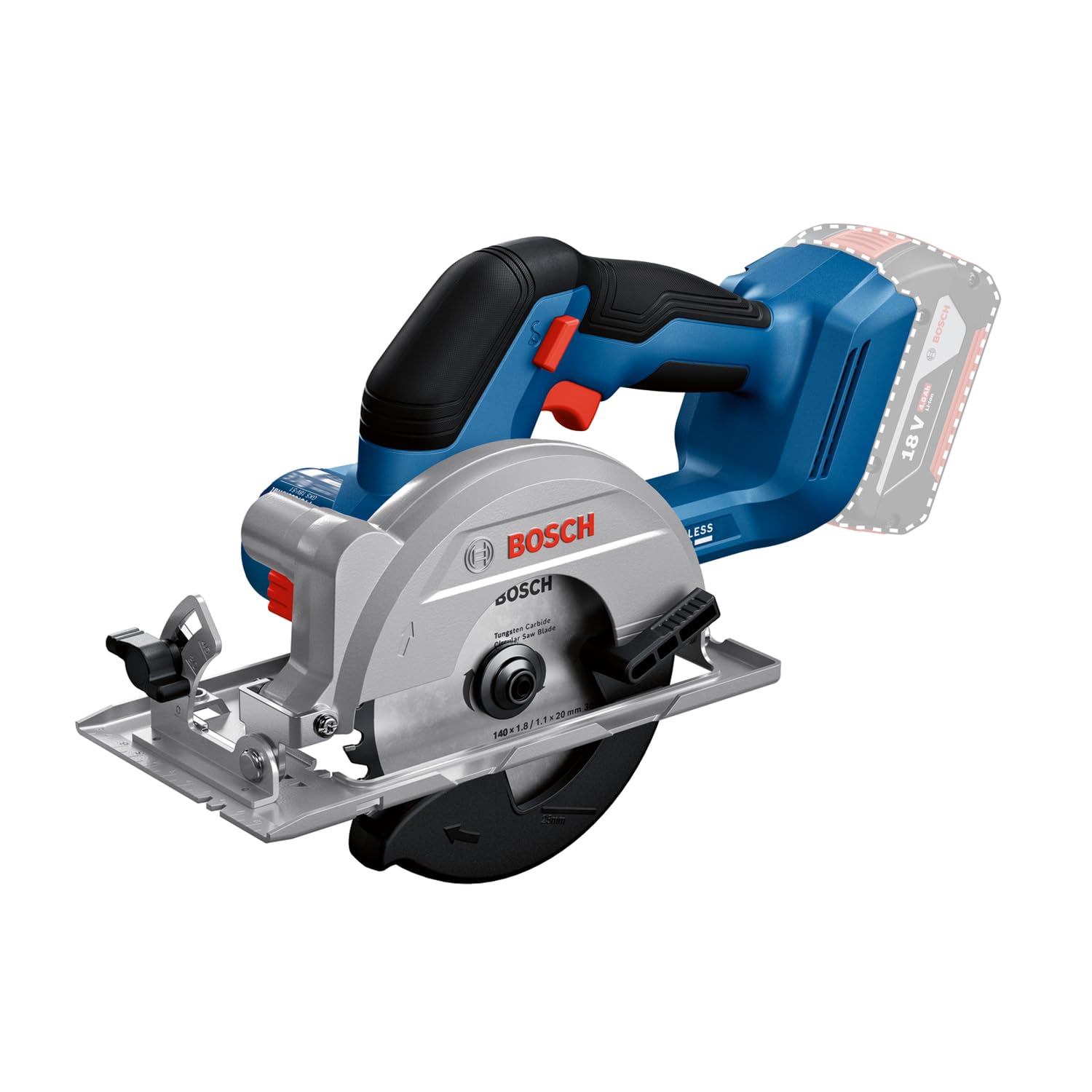 Scie circulaire sans fil Bosch GKS 18V-51 Professional; 18 V (sans batterie et chargeur)