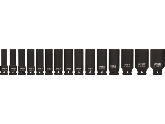 Porte-embout à visser Yato YT-1055; 1/2''; 10-32 mm; 15 unités