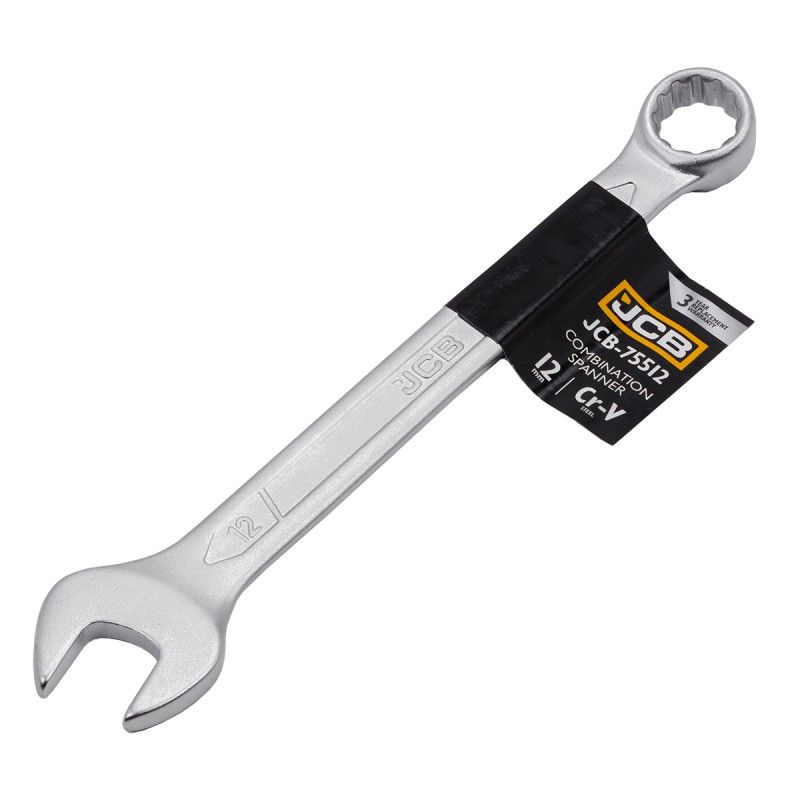 Clé anglaise JCB 75512; 12 mm