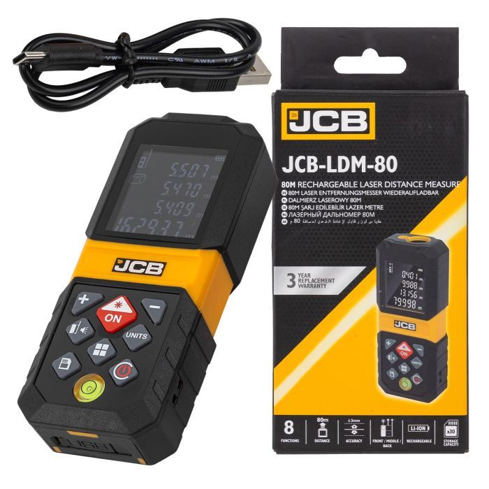 Télémètre laser JCB LDM-80