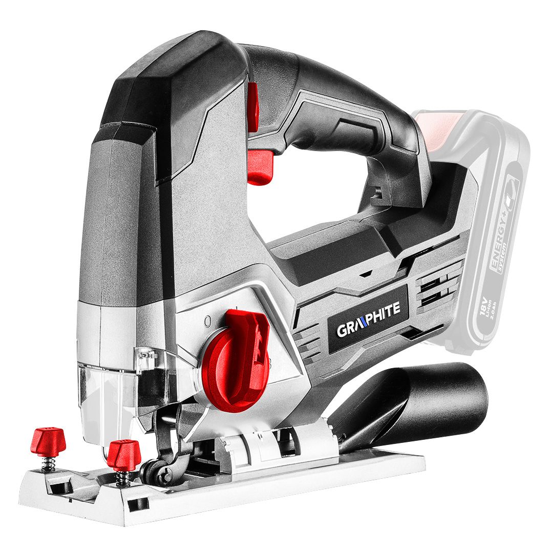 Scie sauteuse sans fil Graphite 58G011; 18 V (sans batterie et chargeur)