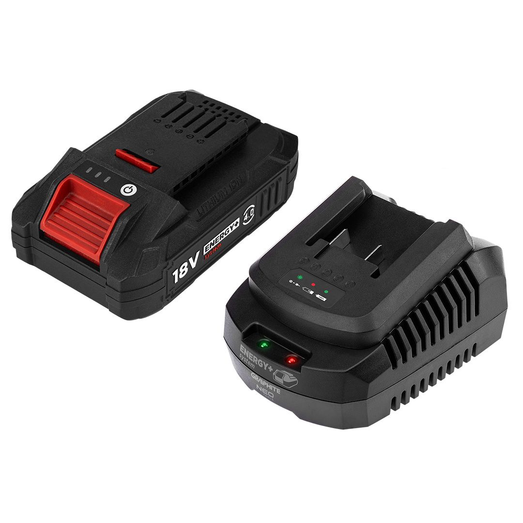 Ensemble d'accessoires Graphite 58GE132-1; 18 V; 1x4,0 Ah