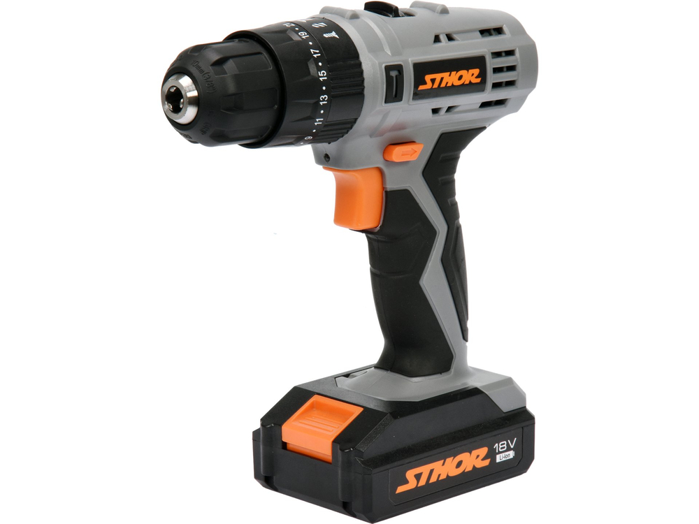 Perceuse Sthor 78974; 18 V; 1x1,3 Ah accu.