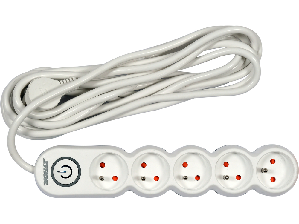 Rallonge électrique Sthor 72358; 3Gx1,5 mm²; 5 m