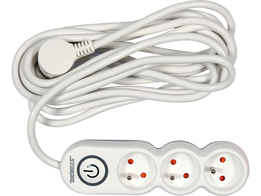 Rallonge électrique Sthor 72352; 3Gx1,5 mm²; 5 m