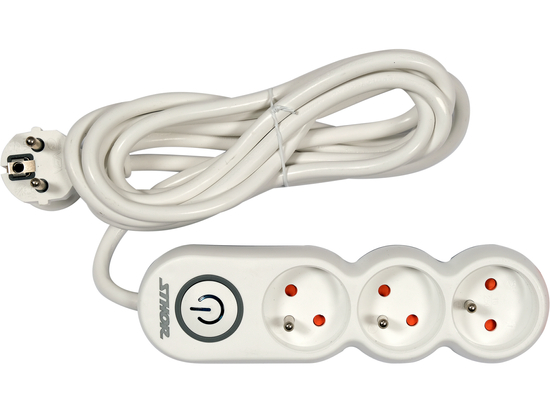 Rallonge électrique Sthor 72351; 3Gx1,5 mm²; 3 m