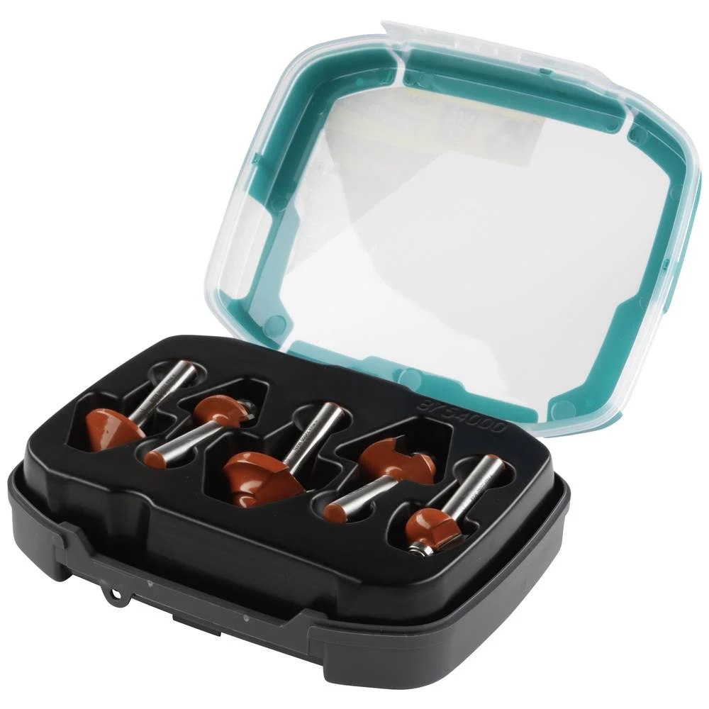 Coffret de forêts pour le bois Wolfcraft 8754000; 8 mm; 5 unités