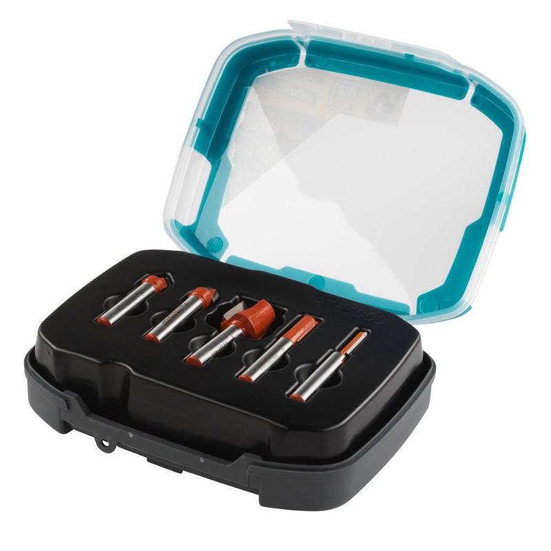 Coffret de forêts pour le bois Wolfcraft 8753000; 8 mm; 5 unités