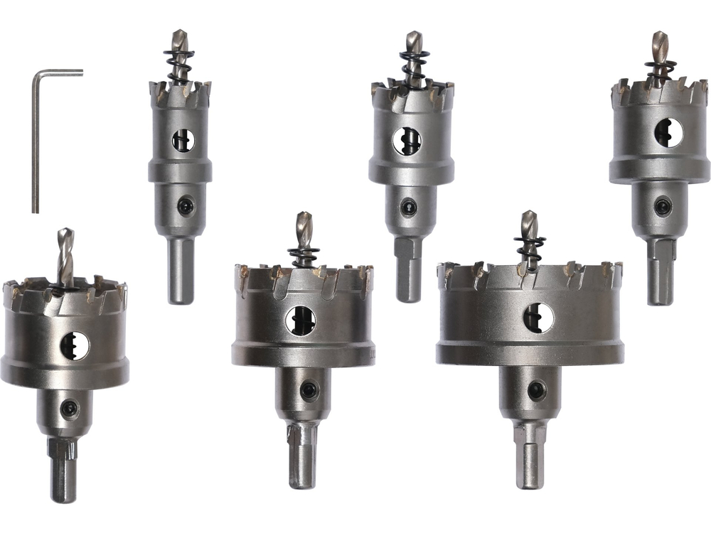 Ensemble de scies à chantourner Yato YT-44077; 22-65 mm; 6 unités