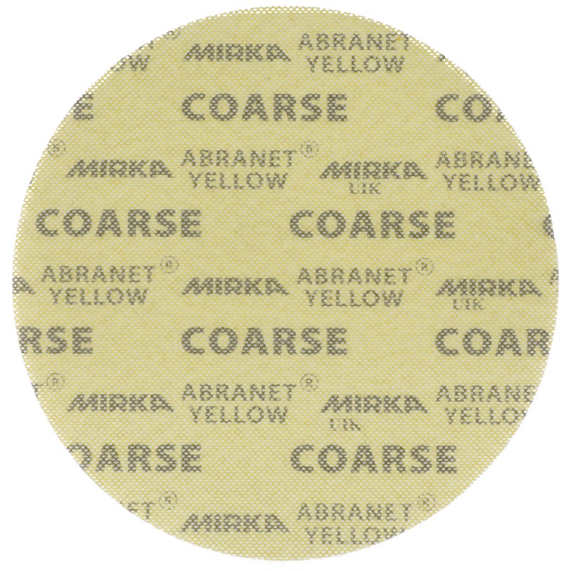 Abrasif maillé Mirka ABRANET YELLOW AY22302018; 225 mm; P180