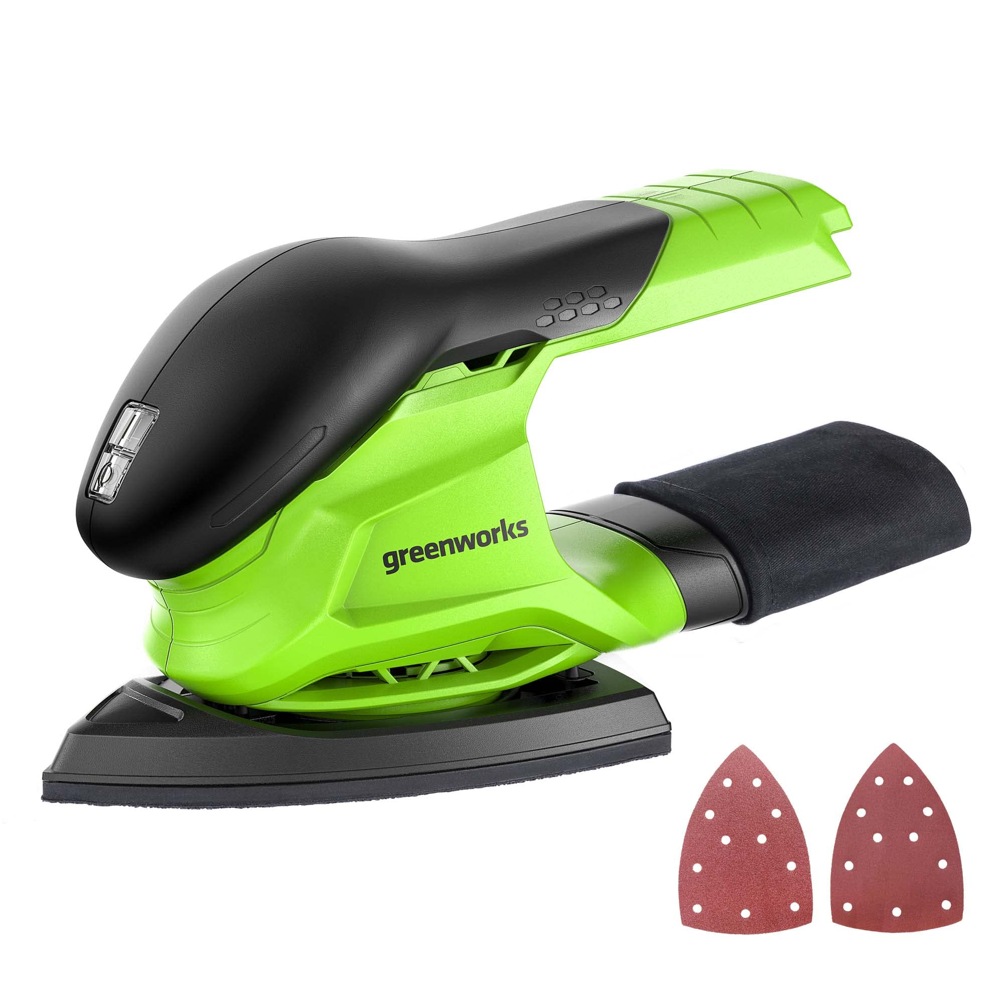 Ponceuse Delta Greenworks G24FINSND; 24 V (sans batterie et chargeur)