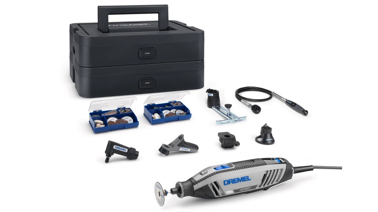 Outil Multi-fonction Dremel 4250-6/128 Platinum + Accessoires