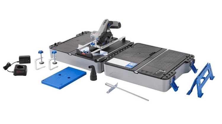 Scie circulaire sans fil Dremel CS12V-SC1; 12 V; 1x2,0 Ah accu.