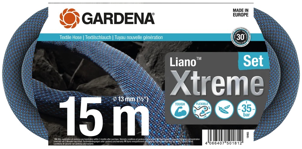 Connecteurs de tuyau Gardena 970643201; 13 mm; 15 m