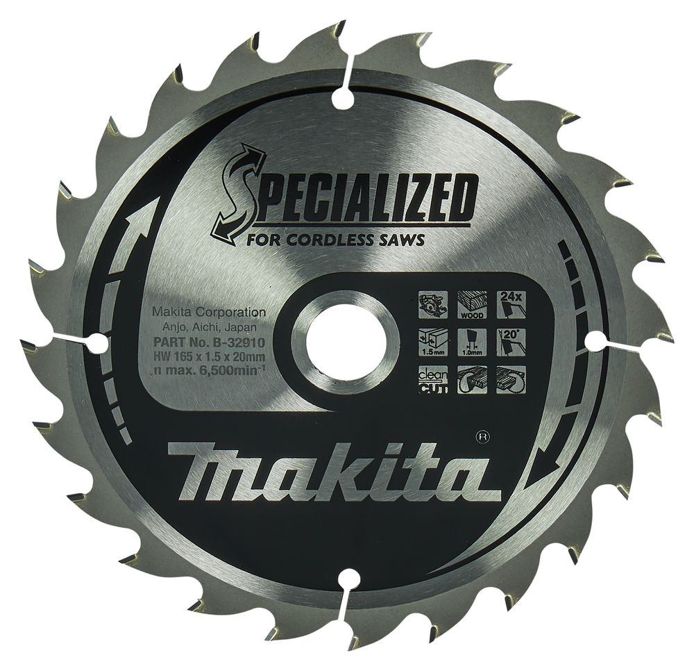 Lame de scie Makita B-32910; 165 mm