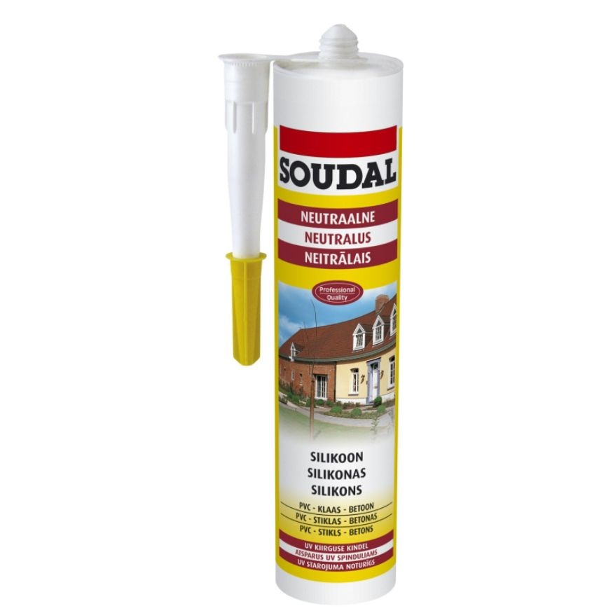 Silicone Soudal 117357; 280 ml