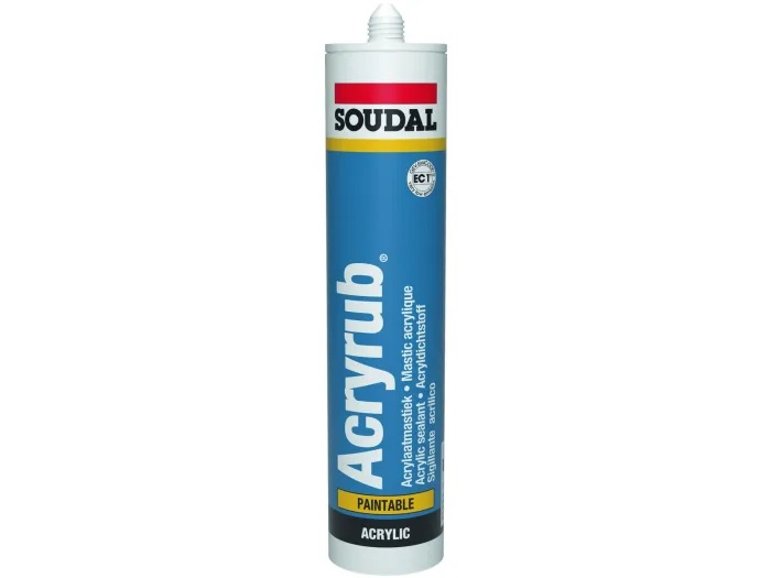 Scellant Soudal Acryrub; 600 ml