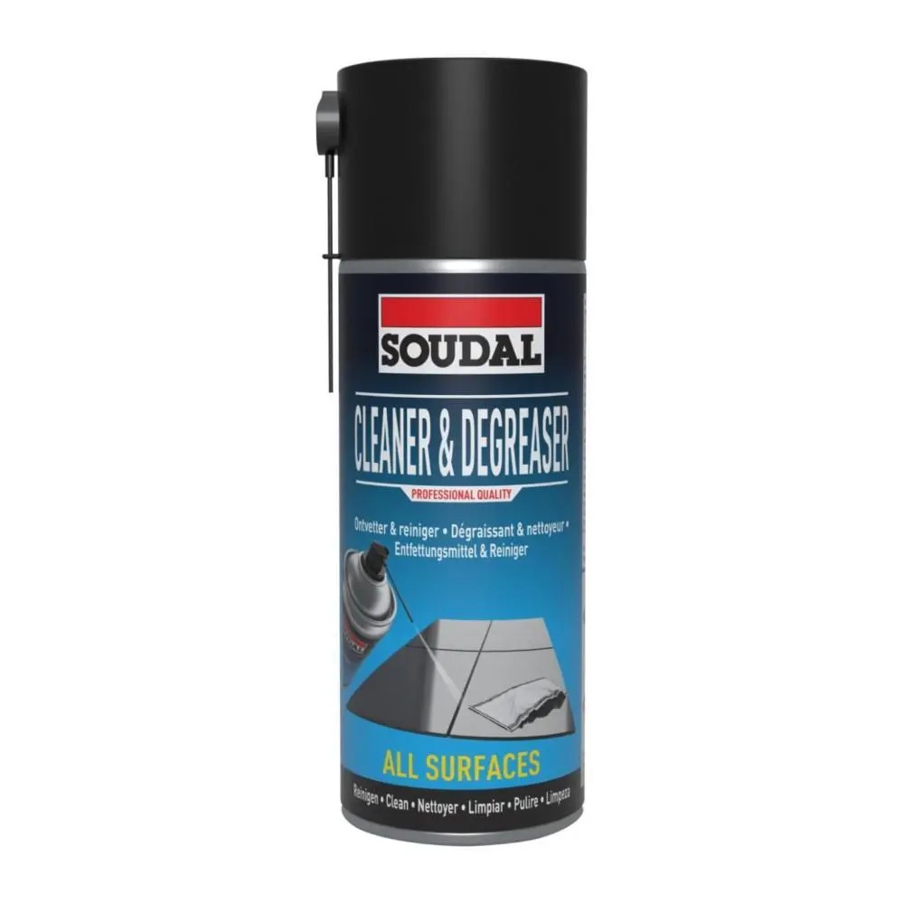 Dégraissant liquide de pulvérisation Soudal 119708; 400 ml
