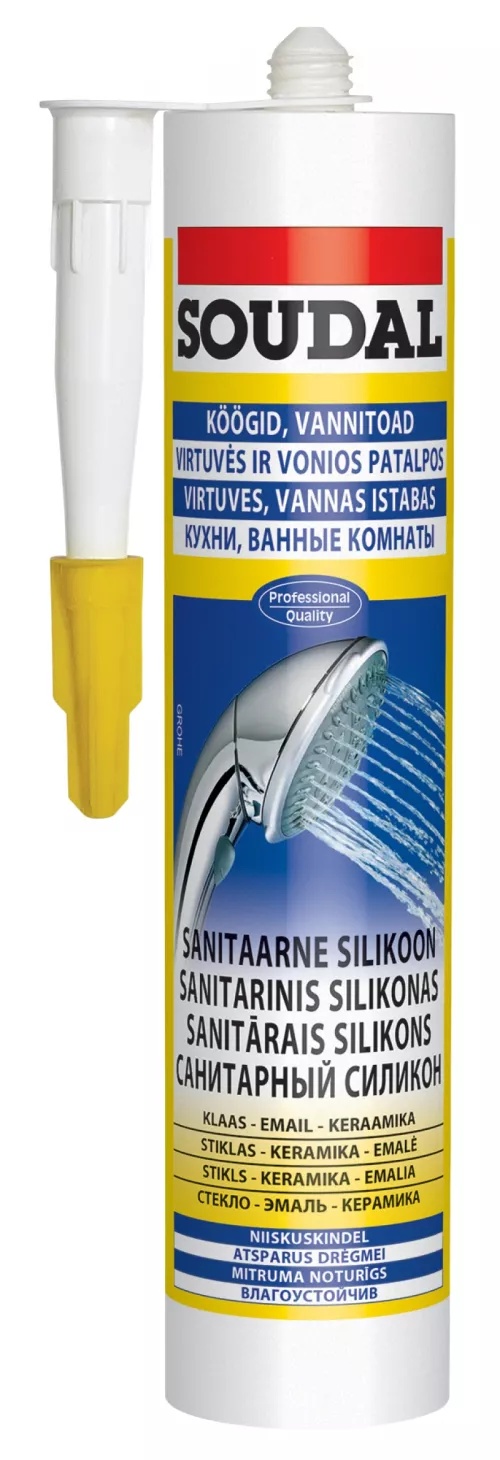 Cuisines et bains hermétiques Soudal 117337; 280 ml