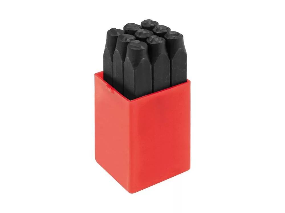 Ensemble de poinçons de chiffres Yato YT-6854; 6 mm; 9 unités